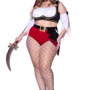 Women's Plus Size Sexy Wicked Pirate Wench Costume