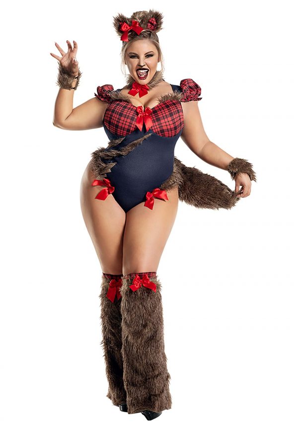 Women's Plus Size Werebabe Costume