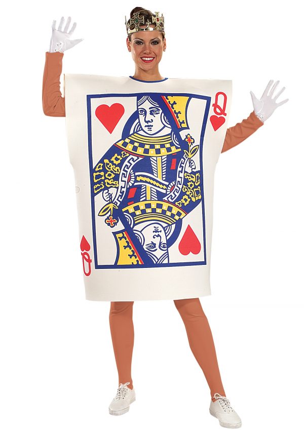 Women's Queen of Hearts Card Costume