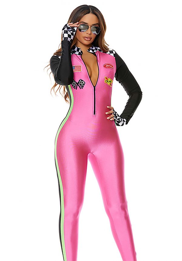 Women's Racecar Zooming Costume