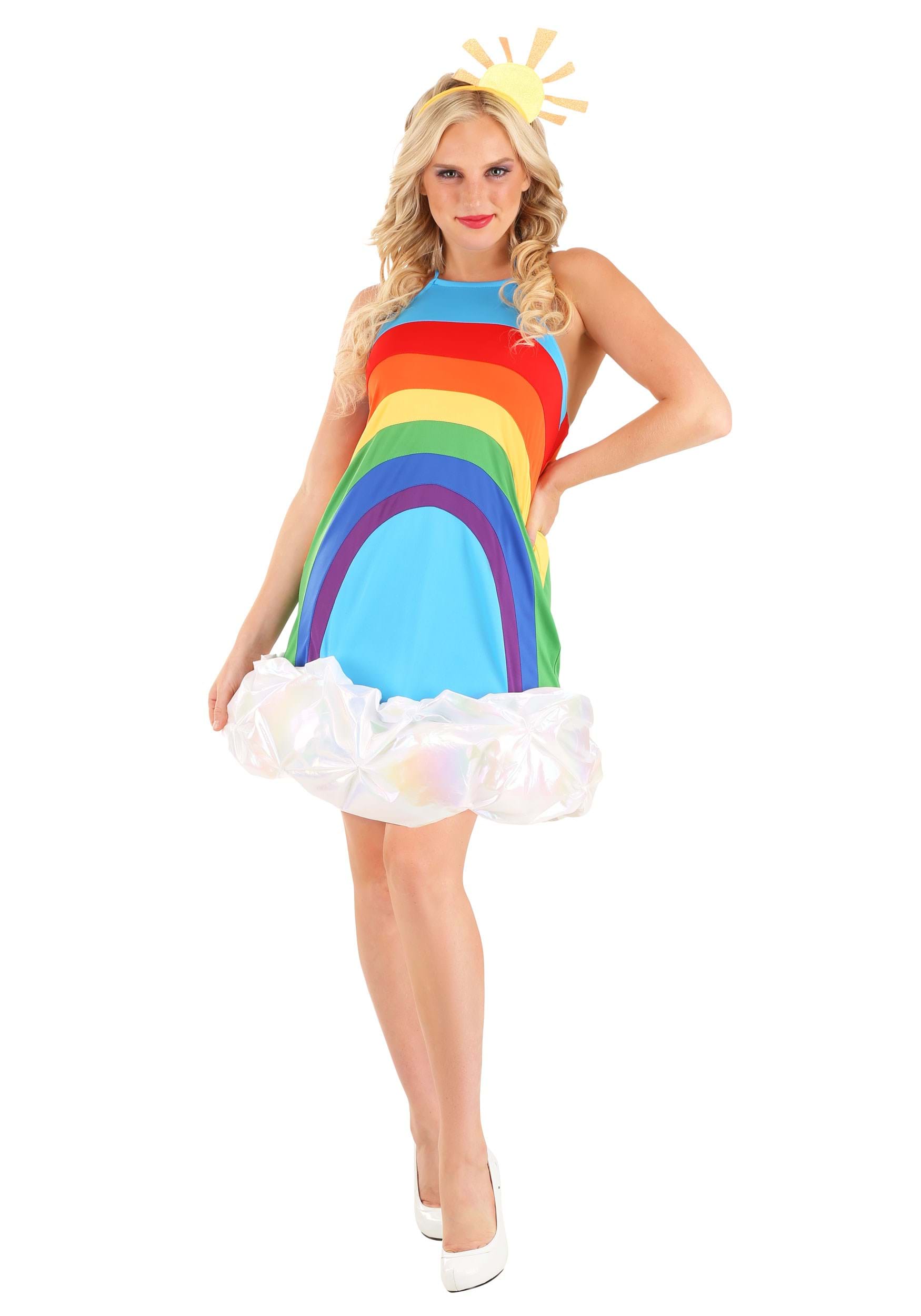 Women’s Rainbow Dress Costume