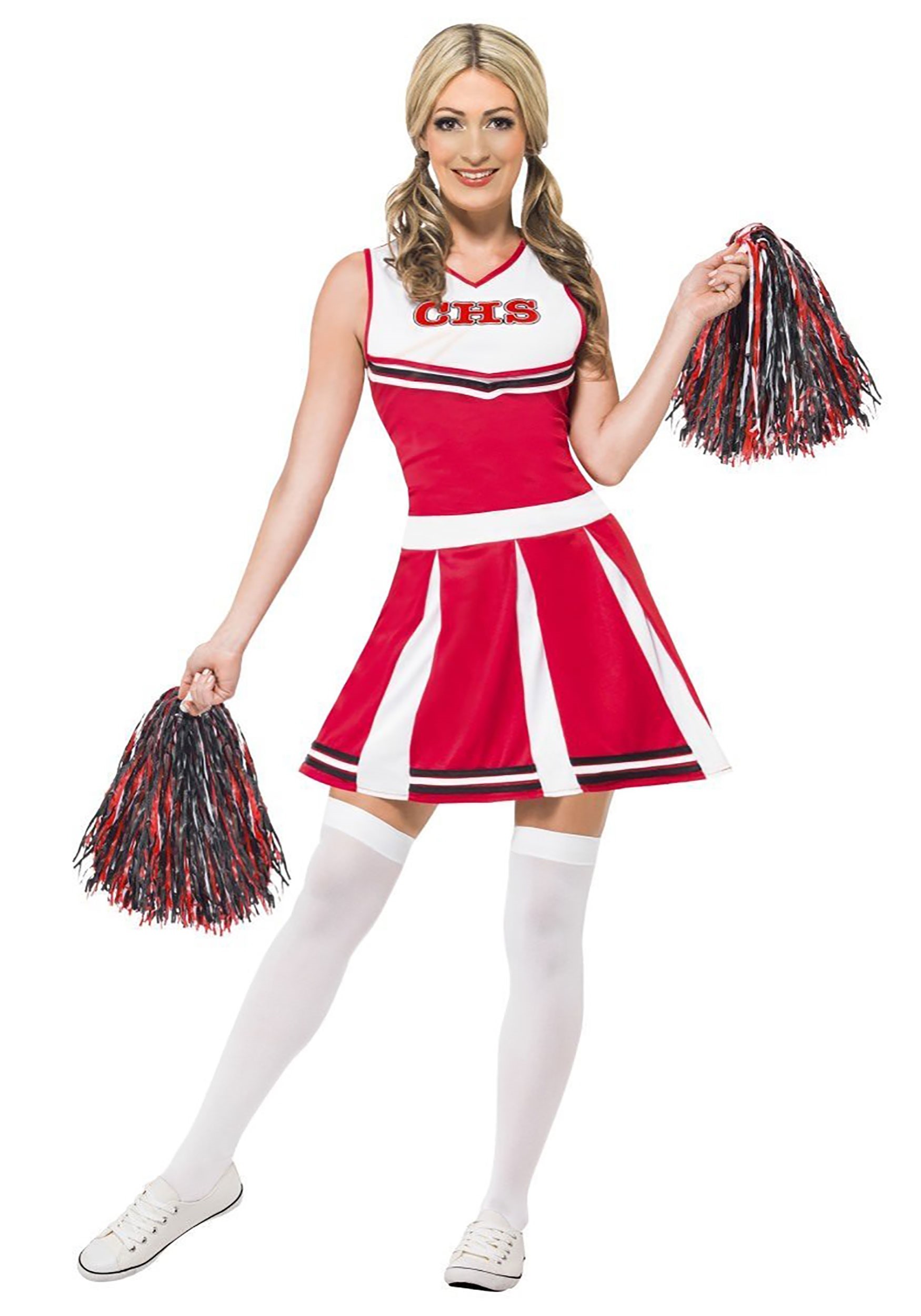 Women’s Red Cheerleader Costume
