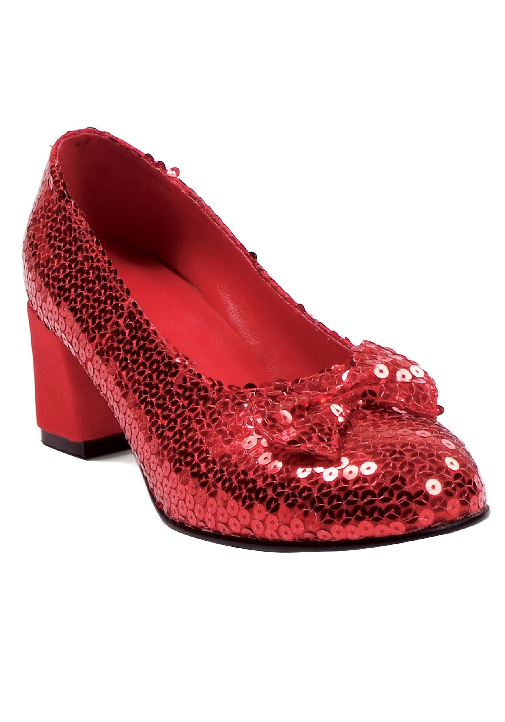 Women’s Red Sequined Shoes