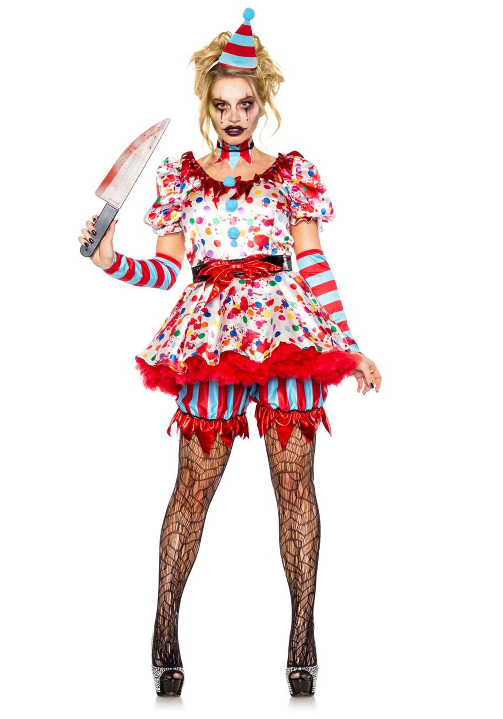 Women’s Scary Clown Costume