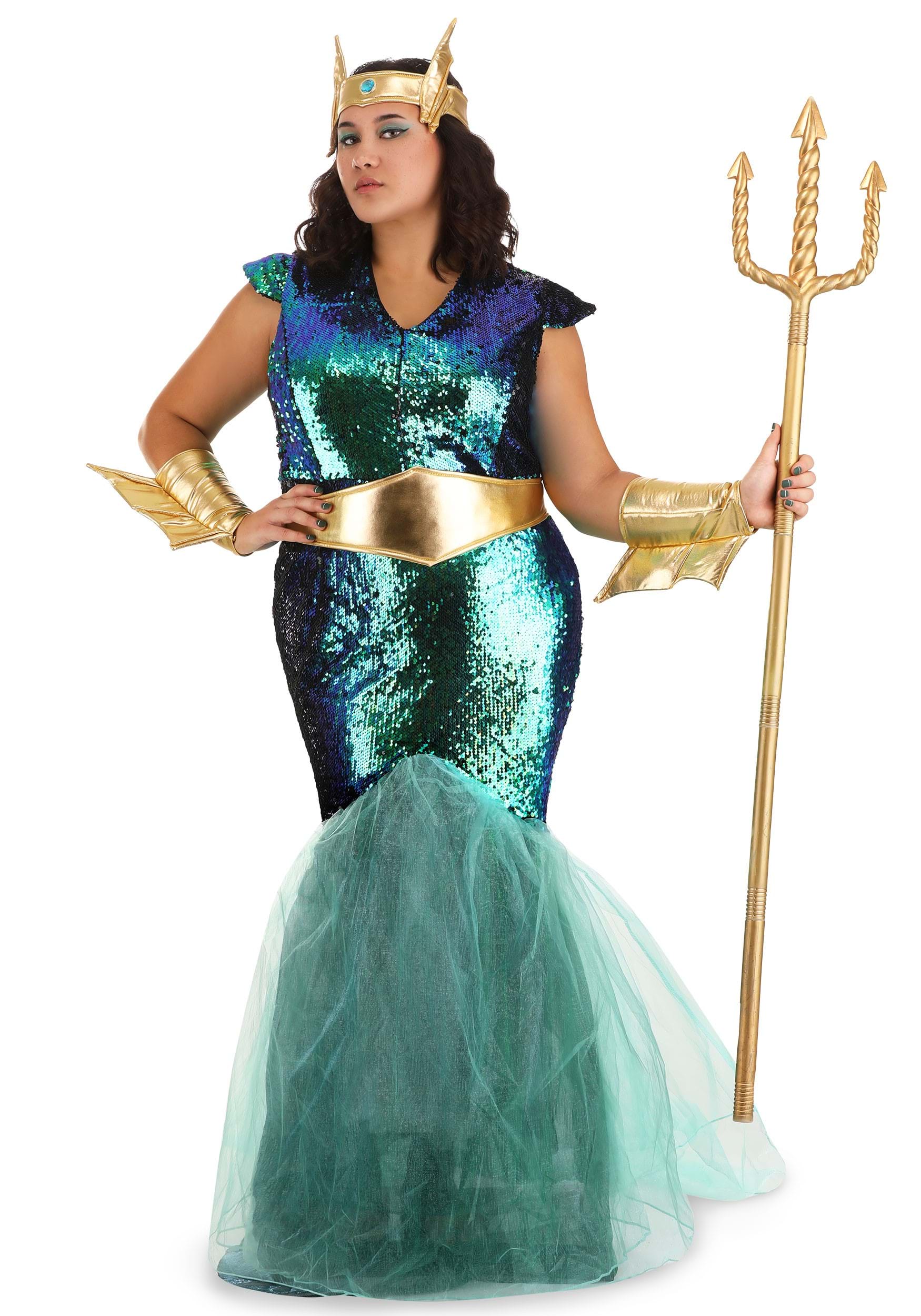 Women’s Sea Siren Plus Size Costume