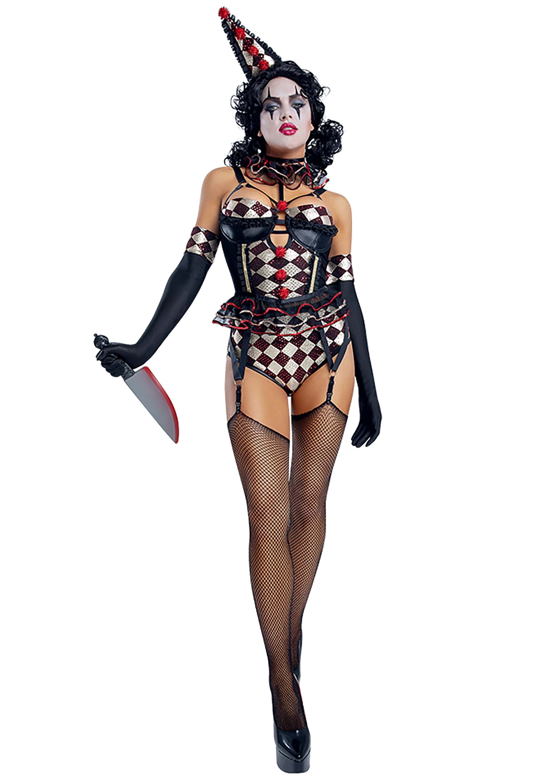 Women’s Sexy Killer Clown Costume