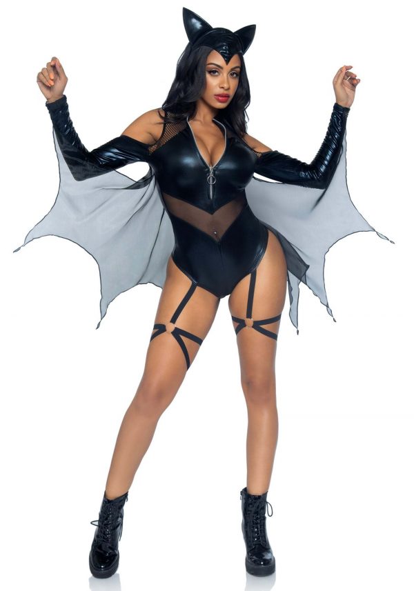 Women's Sexy Midnight Bat Costume