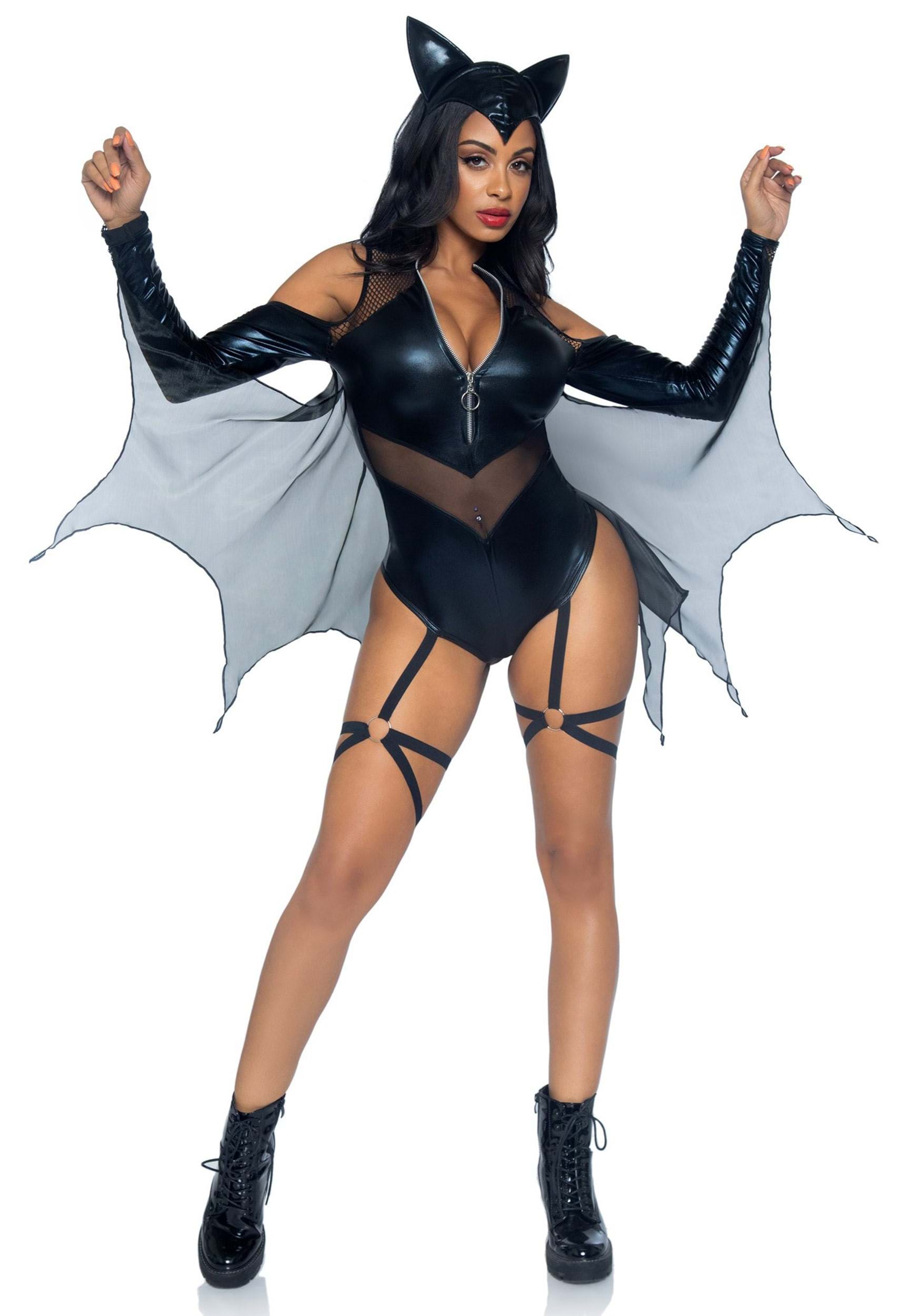 Women’s Sexy Midnight Bat Costume