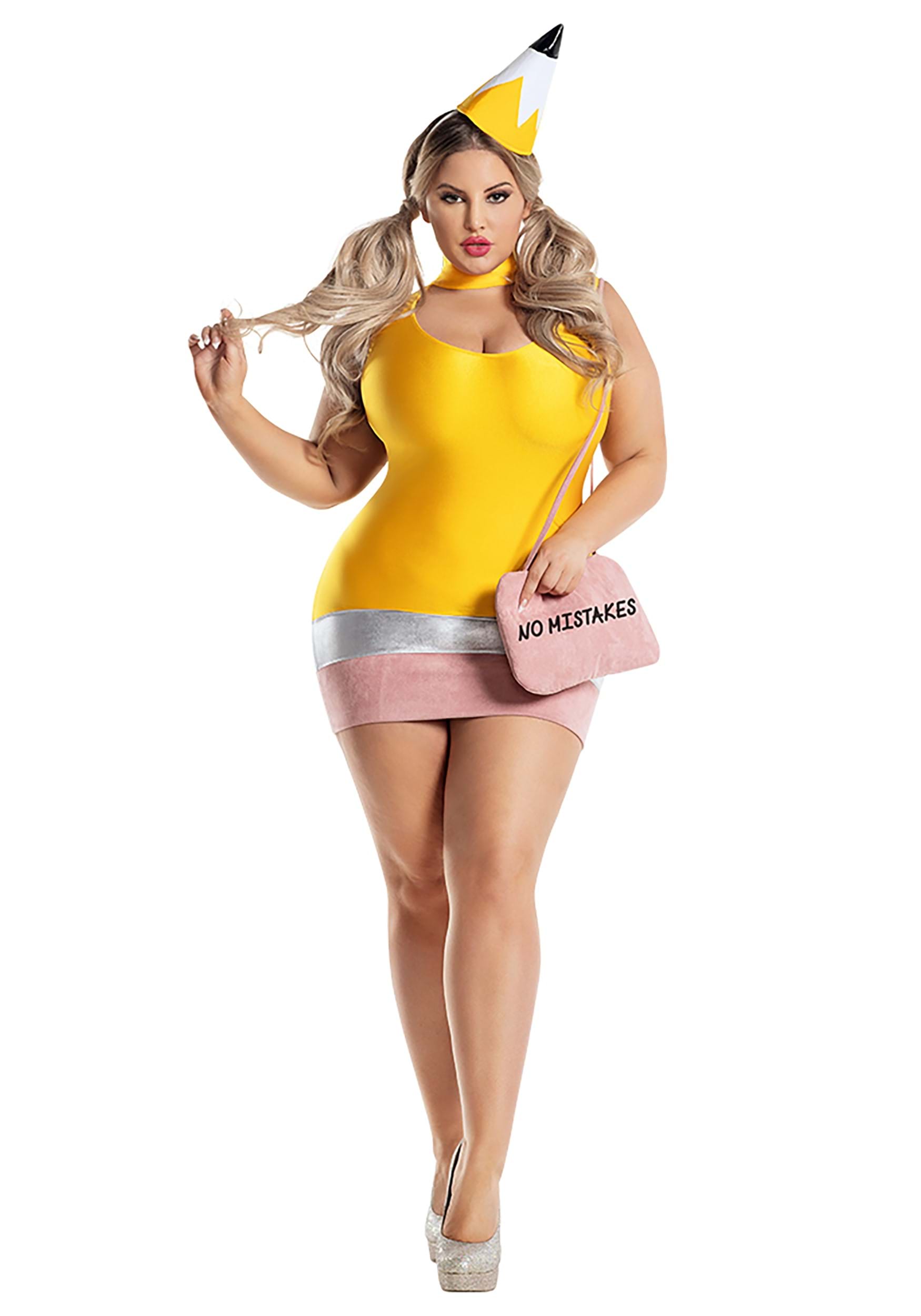 Women’s Sexy Plus Size Pretty Pencil Costume