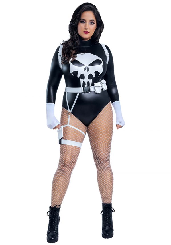 Women's Sexy Plus Size The Punishing One Costume