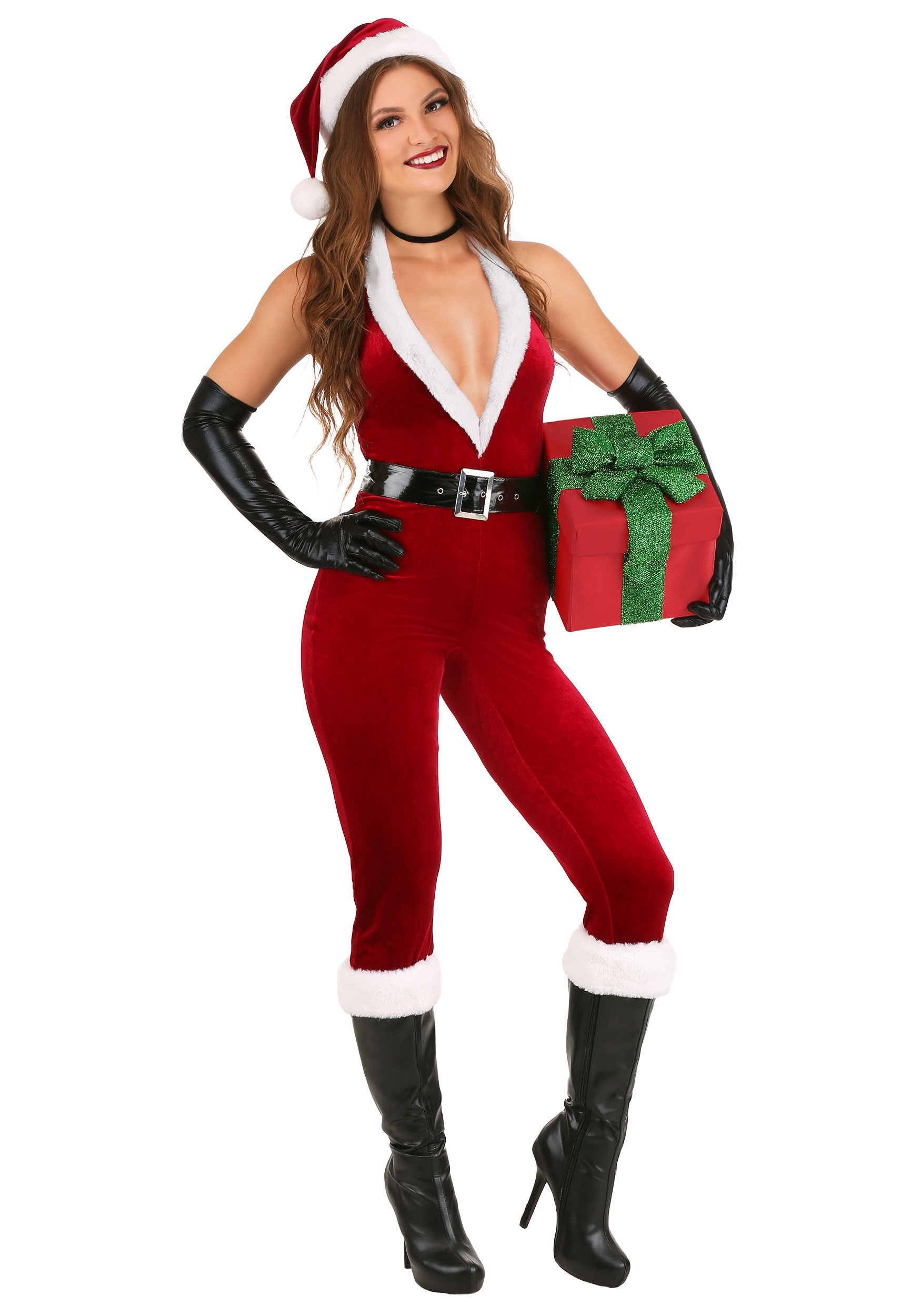 Women’s Sexy Santa Bodysuit