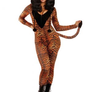 Women's Sexy Tigress Adult Costume