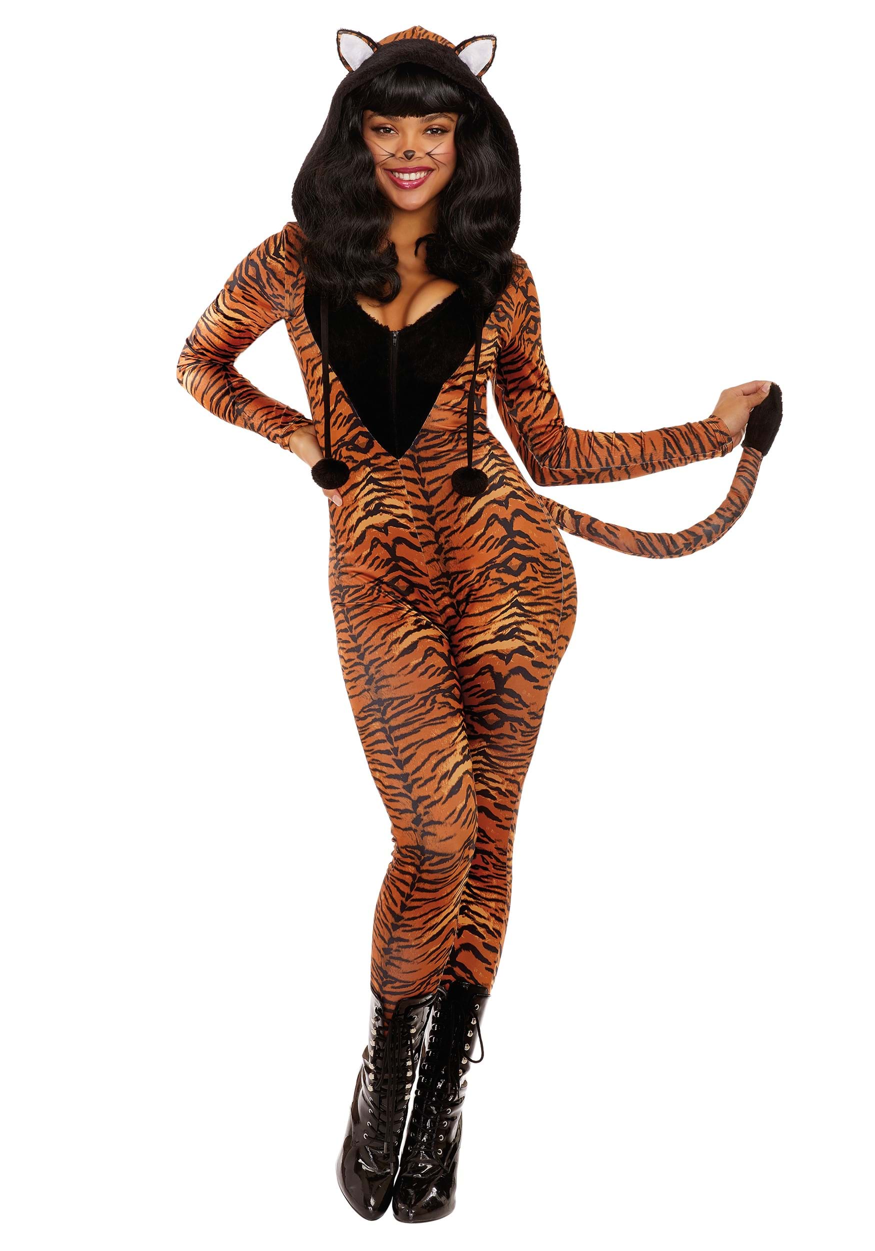Women’s Sexy Tigress Adult Costume