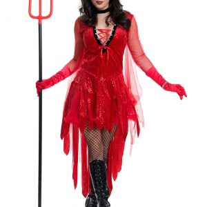 Women's Sizzling Devil Costume