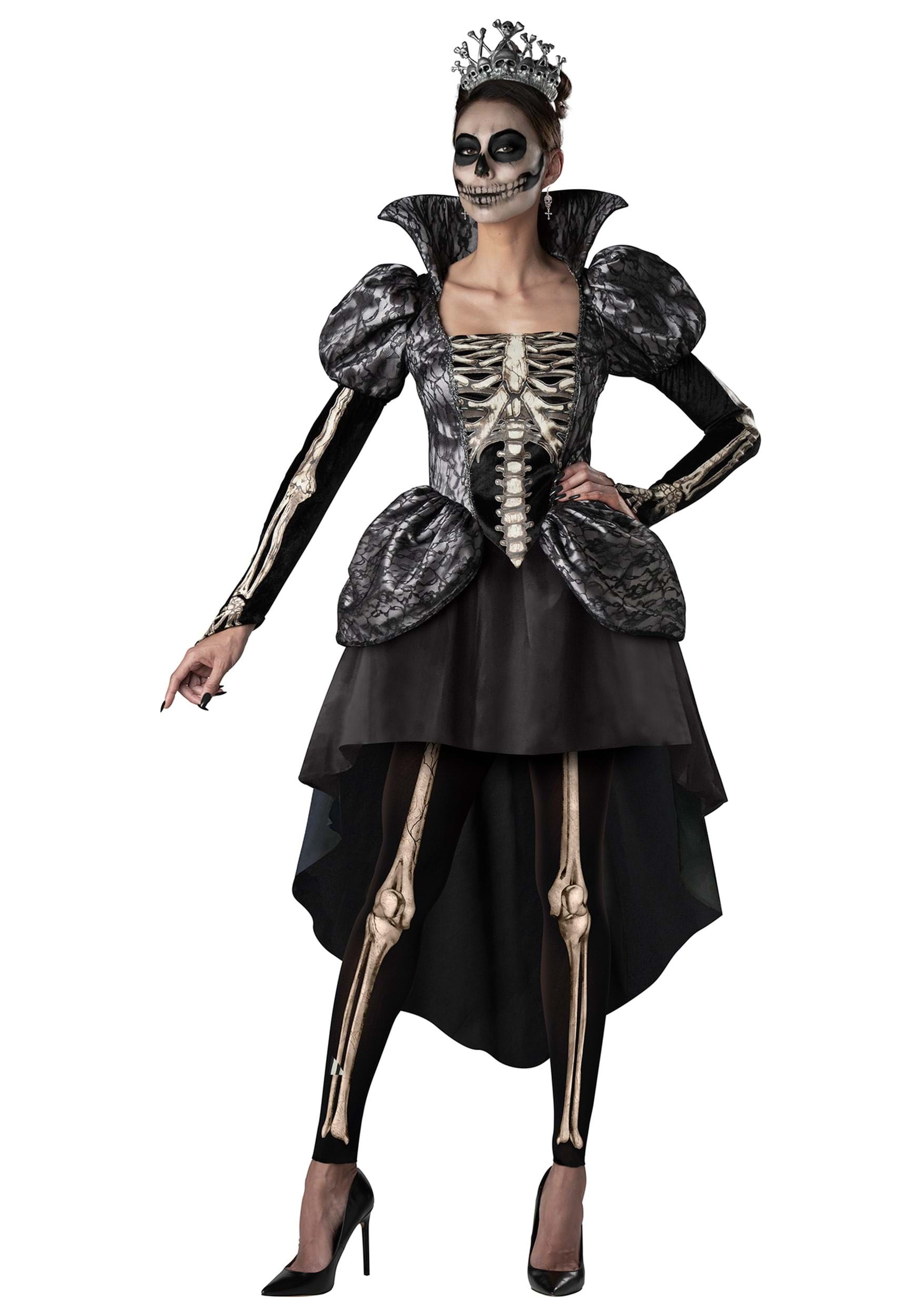 Women’s Skeleton Queen Costume