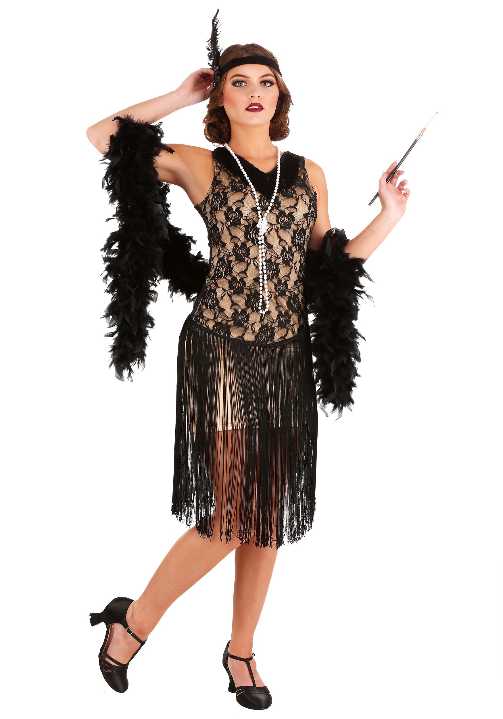 Women’s Speakeasy Flapper Plus Size Costume
