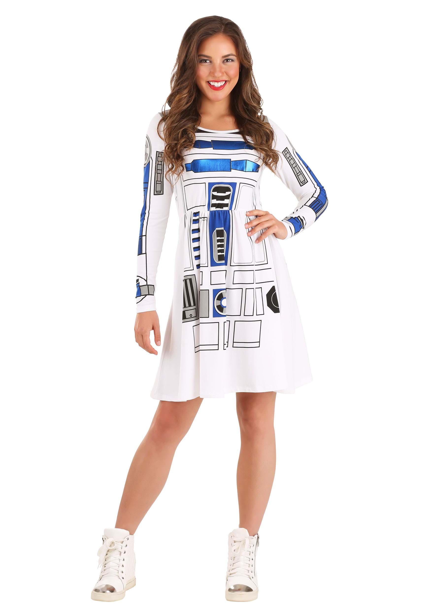 Women’s Star Wars I Am R2D2 Skater Dress Costume