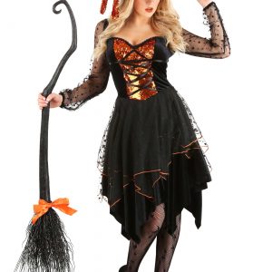 Women's Starlit Witch Costume
