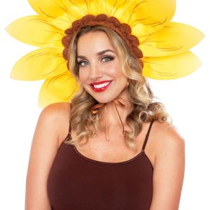 Women's Sunflower Costume Headpiece