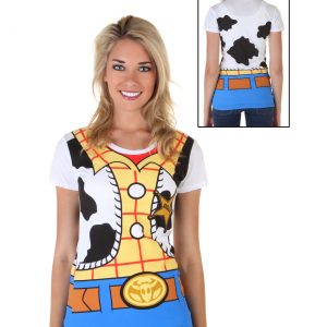 Women's Toy Story I Am Woody Costume T-Shirt