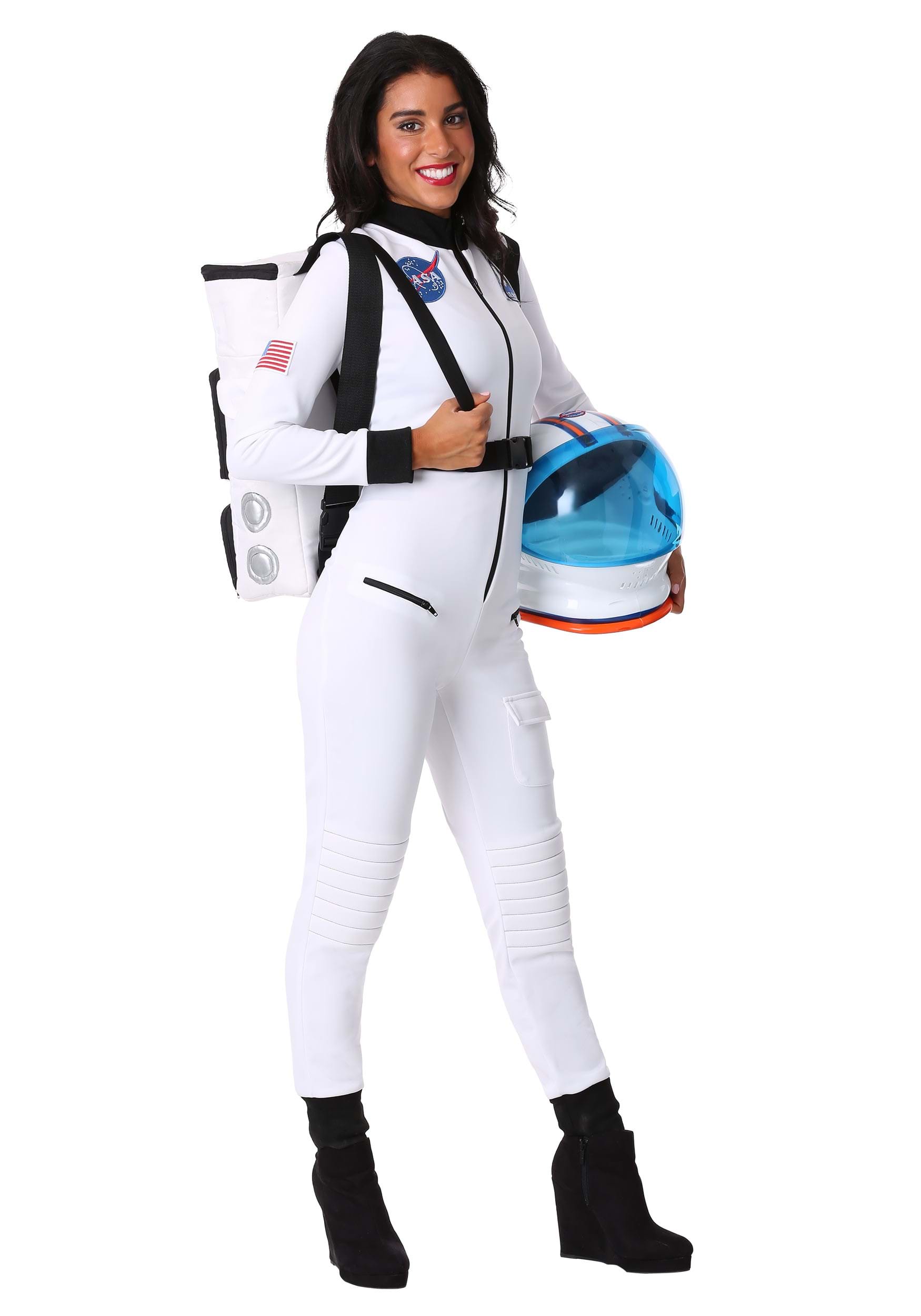 Women’s White Astronaut Costume