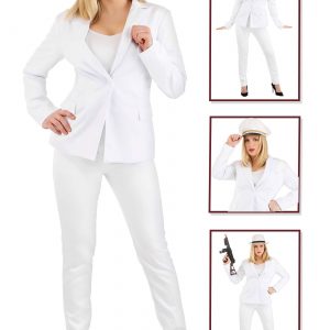 Women's White Suit