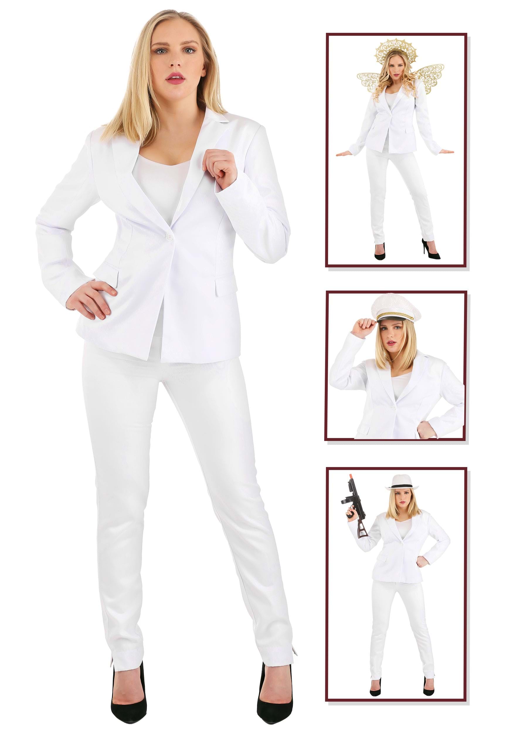 Women’s White Suit