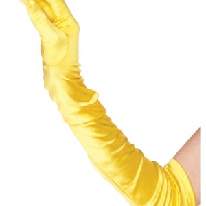 Womens Yellow Gloves