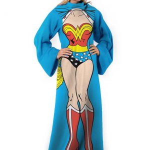 Wonder Woman Adult Silk Touch Comfy Throw