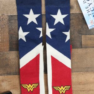 Wonder Woman Suit Up Over The Knee Socks