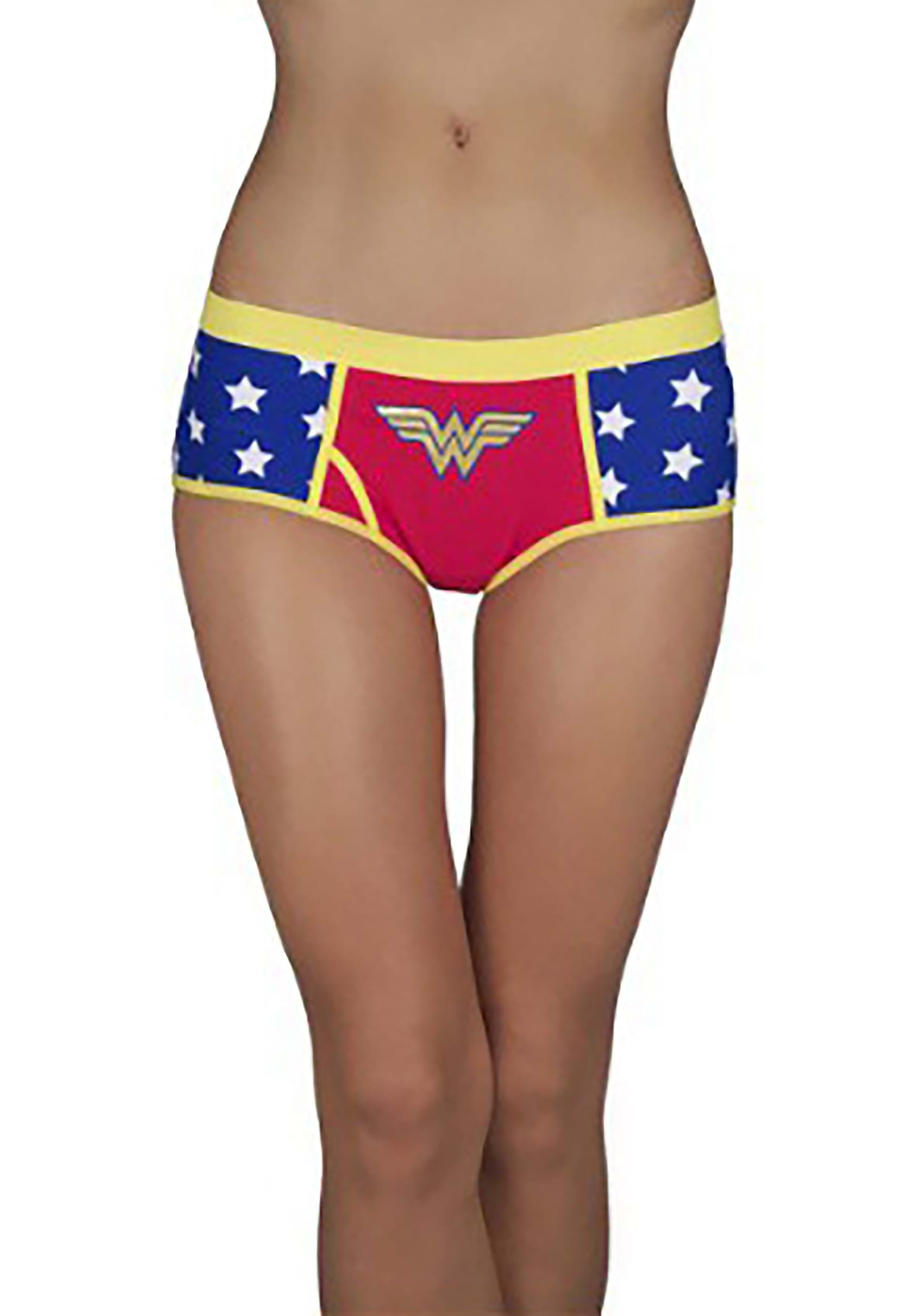 Wonder Woman Superhero Panties for Adults