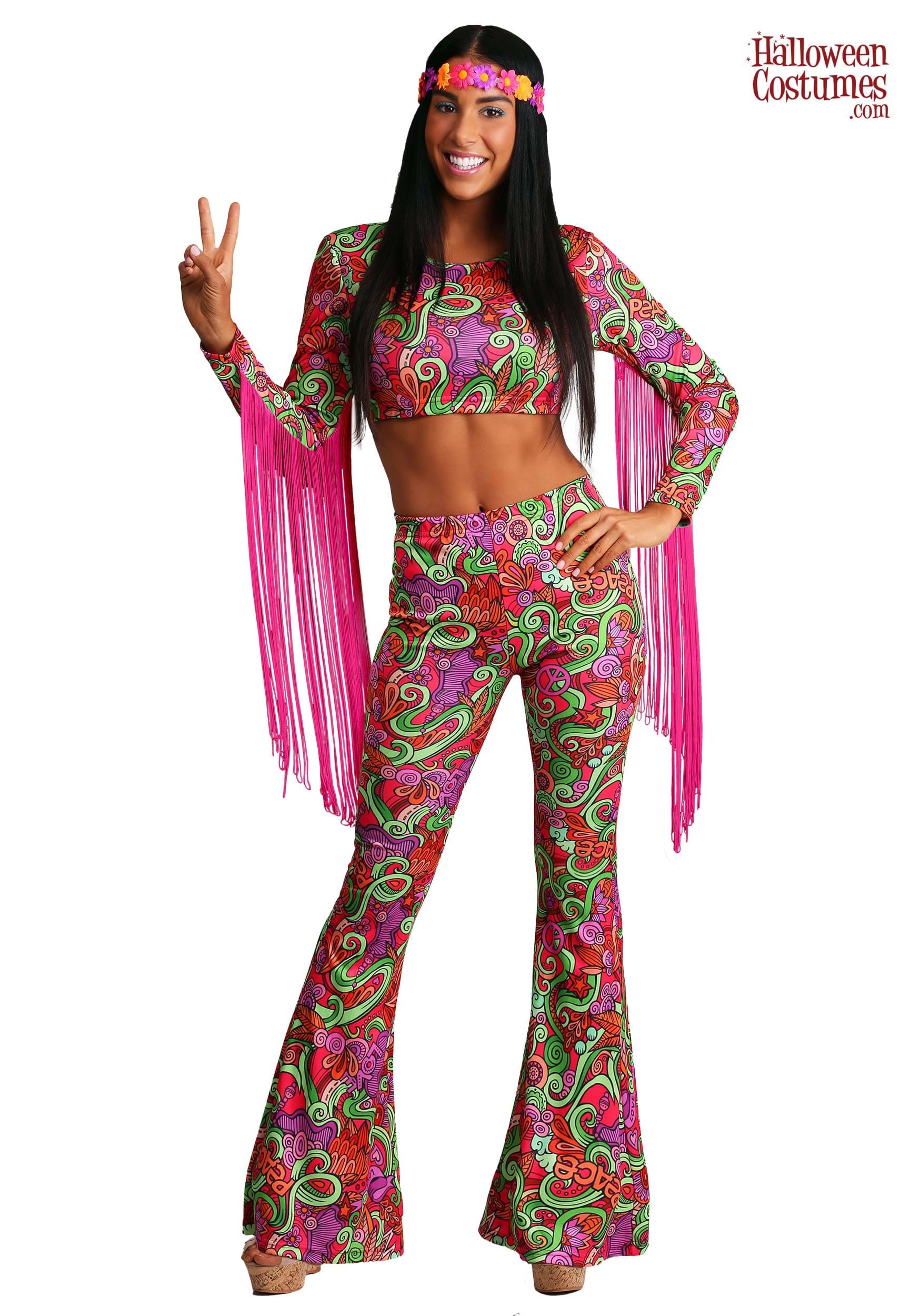 World Peace Women’s Hippie Costume
