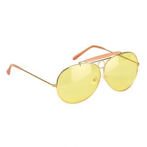 Yellow Aviator Glasses