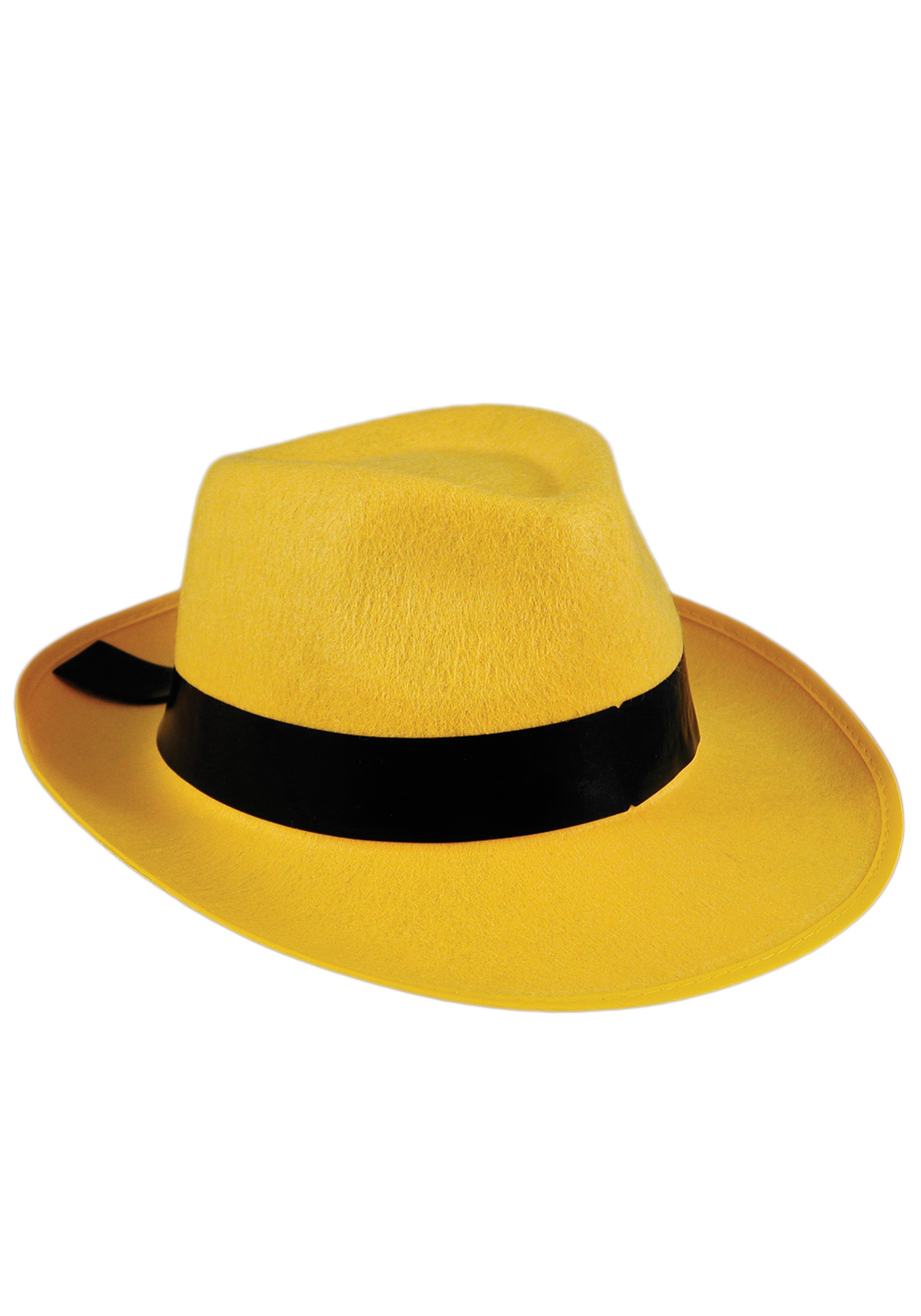 Yellow Fedora Costume Hat
