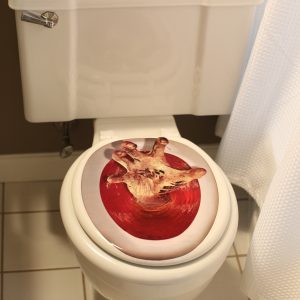 Zombie Hand Decorative Toilet Topper
