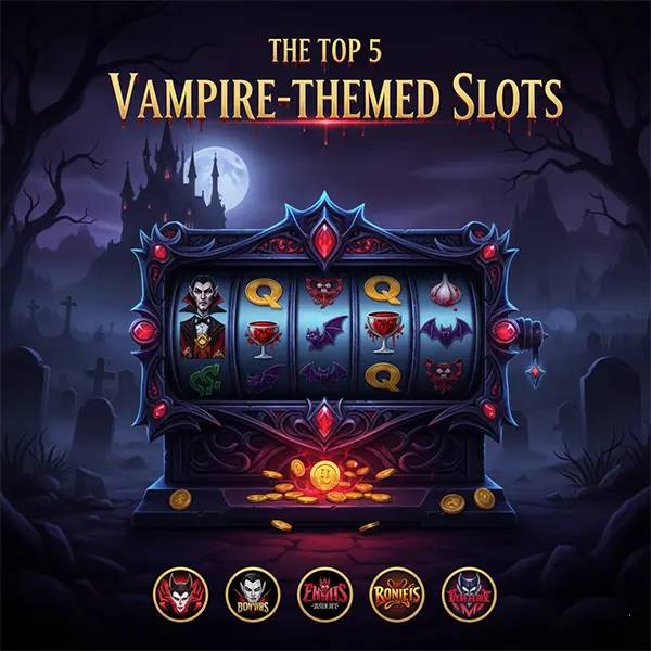 Read more about the article Top 5 Vampire Themed Slots: A Guide to Big Wins